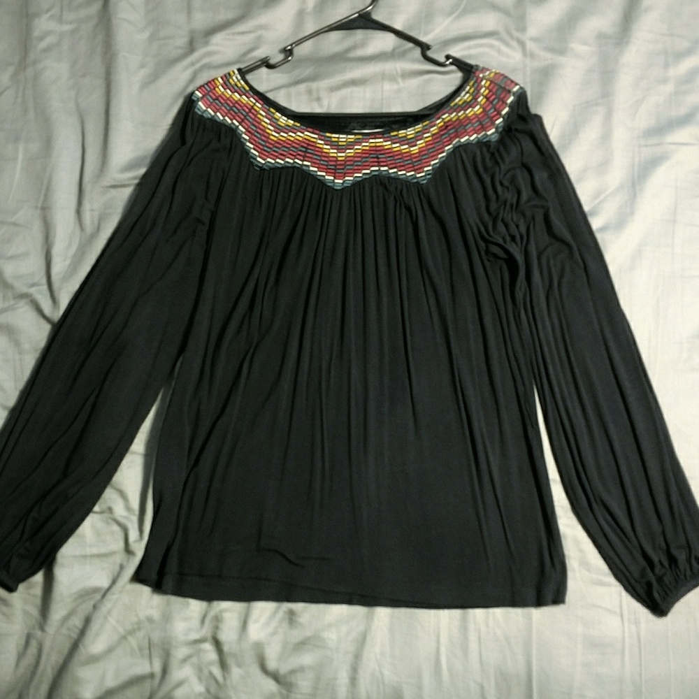 BCBG long-sleeve blouse